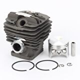 Kmtmak Stıhl MS360/036 Motorlu Testere Silindir Piston Set Nikasil Kaplama (ALP PİSTONLU)1. Kalite