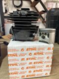 Kmtmak Stıhl Ms 361 Motorlu testere Silindir piston 47mm komple Set Kesim motoru Orjinal silindir piston