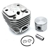 Kmtmak Husqvarna 61 Motorlu Testere Silindir Piston Set- 48mm Kesim Motoru Gömlek Piston