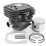Kmtmak Husqvarna 365 Motorlu Testere Silindir Piston Conta 48mm Kesim Motoru Gömlek piston