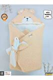 KIŞLIK KALIN KIZ ERKEK BEBEK BATTANİYESİ & DIŞ KUNDAK WELSOFT PELUŞ - AYICIK KULAKLI