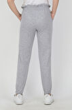 Bel Paça Lastikli Unisex Çocuk Düz Renk Eşofman Altı 0012-0011