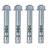 KONAK TEL ÇİT SİSTEMLERİ 20 ADET PANEL ÇİT DİREĞİ ÇELİK DÜBELİ 8 MM