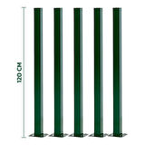 KONAK TEL ÇİT SİSTEMLERİ FULL AVANTAJ 120 CM 10 METRE ÇİM ÇİT + 4 ADET PANEL (ÇİT 120X250 CM) + 4 ADET PANEL ÇİT DİREĞİ(120 CM) + GERGİ TELİ