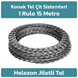 Helezon Jiletli Tel 2.5 mm 15 Metre