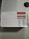 KNMASTER SİLVER (GRİ) LED SİS FARI
