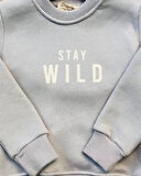 Erkek Çocuk Stay Wild Baskılı Gri Alt Üst Takım