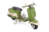 KENPAZAR Dekoratif Metal Scooter Vintage Hediyelik Biblo