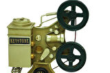 KENPAZAR Dekoratif Metal Sinemaskop Biblo Vintage Ev Ofis Hediyelik