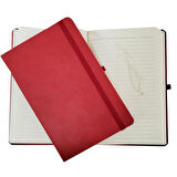KENPAZAR Kırmızı Deri Defter