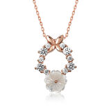 KENPAZAR 925 Ayar Gümüş Bahar Çiçeği Kadın Gümüş Kolye