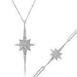 KENPAZAR 925 Ayar Gümüş Kutup Yıldızı Set