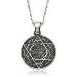 KENPAZAR ​Gümüş Süleyman Mührü Kolye