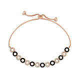 KENPAZAR 925 Ayar Gümüş Rose Halka Asansör Bileklik