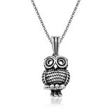 KENPAZAR ​925 Ayar Gümüş Baykuş Kolye