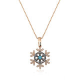 KENPAZAR 925 Ayar Gümüş Kar Tanesi Kadın Gümüş Kolye