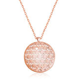 KENPAZAR ​​925 Ayar Gümüş Yaşam Çiçeği Gümüş Kolye