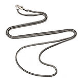 KENPAZAR ​Gümüş 2 mm Tilki Kuyruğu 55 Cm Zincir