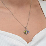 KENPAZAR Gümüş Renkli Hayat Ağacı Kadın Kolye