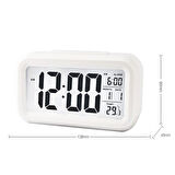 KENPAZAR Dijital Alarmlı Masa Saati