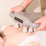 KENPAZAR 8 Başlıklı Şarjlı Isıtmalı Masaj Aleti M-58