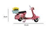 KENPAZAR Dekoratif Metal Scooter