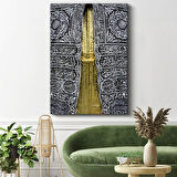 Kabe Örtüsü - Kutsal Kisvenin Zarafeti Kanvas Tablo