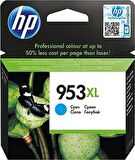 HP 953XL Yüksek Kapasiteli Mavi (Cyan) Kartuş F6U16AE