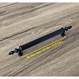 KOLDOOR Zend Mat Siyah Mobilya Dolap Mutfak Çekmece Kulpu 128 Mm 2 AdeT