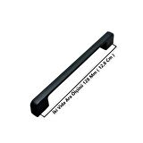 Arel Mat Siyah Tv Ünitesi Vestiyer Yatak Odası Mutfak Dolap Çekmece Kulpu 128 Mm (12,8 Cm) 3 Adet