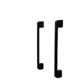 Arel Mat Siyah Tv Ünitesi Vestiyer Yatak Odası Mutfak Dolap Çekmece Kulpu 128 Mm (12,8 Cm) 3 Adet