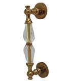 KOLDOOR Topkapı Kristal Cam Albirifin Çekme Kapı Kolu Sürgülü Kapı Çekme Kolu 1 Takım