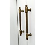 Koldoor Handles Kulp Mobilya Dolap Mutfak Çekmece Kulpu 158 Mat Antik Sarı 160 Mm ( 16 Cm ) 10 Adet