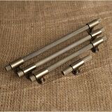 Koldoor Handles Kulp Mobilya Dolap Mutfak Çekmece Kulpu 158 Mat Antik Sarı 160 Mm ( 16 Cm ) 10 Adet