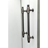 Handles Kulp Mobilya Dolap Mutfak Çekmece Kulpu 158 Mat Skoç Füme 192 Mm ( 19,2 Cm ) 2 Adet