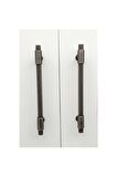 Handles Kulp Mobilya Dolap Mutfak Çekmece Kulpu 158 Mat Skoç Füme 160 Mm (16 Cm) 10 Adet