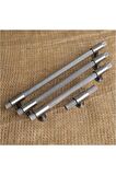 Handles Kulp Mobilya Dolap Mutfak Çekmece Kulpu 158 Mat Skoç Füme 160 Mm (16 Cm) 10 Adet