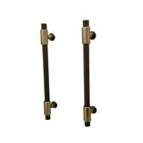 KOLDOOR Erva Handles 158 Mat Antik Sarı Mobilya Tv Ünitesi Dolap Mutfak Çekmece Kulpu 128 Mm 5 Adet