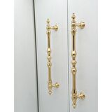 Şehzade Altın Mobilya Dolap Mutfak Çekmece Kulpu 224 Mm ( 22,4 Cm ) 2 Adet