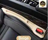 Volvo S80 2006-2007-2008-2009-2010-2011-2012-2013-2014-2015-2016 Araba Koltuk Arası Boşluk,Doldurucu Organizer, İki Adet Bej Araç İçi,Düzenleyici