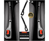 Honda Jazz 2002-2003-2004-2005-2006-2007-2008 Araba Koltuk Arası Boşluk,Doldurucu,Organizer , İki Adet Siyah Araç İçi,Düzenleyici