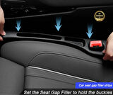 Opel Zafira A 1999-2000-2001-2002-2003-2004-2005-2006 Araba Koltuk Arası Boşluk,Doldurucu,Organizer , İki Adet Siyah Araç İçi,Düzenleyici