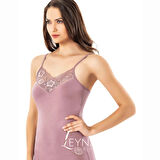 Kadın Modal Kumaş Dantelli Ip Askılı Kutu Ambalajlı Modelli Atlet