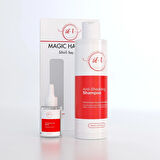 Sihirli saç seti MAGIC HAIR SET Dökülme karşıtı bakım şampuanı ve saç yoğunlaştırıcı bakım serumu