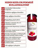 %100 Doğal Kızılcık Pekmezi Yüksek Vitamin ve Antioksidan Kaynağı