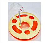 Yuvarlak Kedi Oyun Merkezi (turuncu)