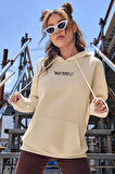Butterfly Sırt Baskılı Sweatshirt