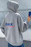 Uyguntarz Unisex Back Sırt Baskılı Sweatshirt