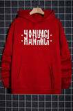 Uyguntarz Hanımcı Yazılı Katlamalı Sweatshirt