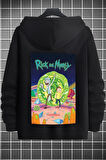 Uyguntarz Unisex Rick and Morty Baskılı Sweatshirt